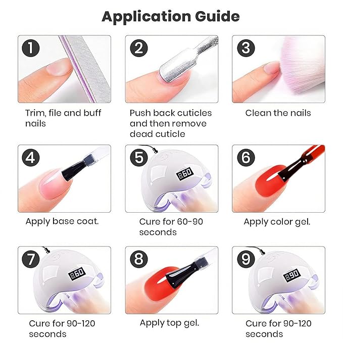 RARJSM Jelly Gel Nail Polish Clear Crystal Glass Translucent Amber Orange Dark Red Transparent Sheer Gel Varnish LED UV Curing Requires French Manicure Soak off for Home Salon Diy Summer Colors 15ML