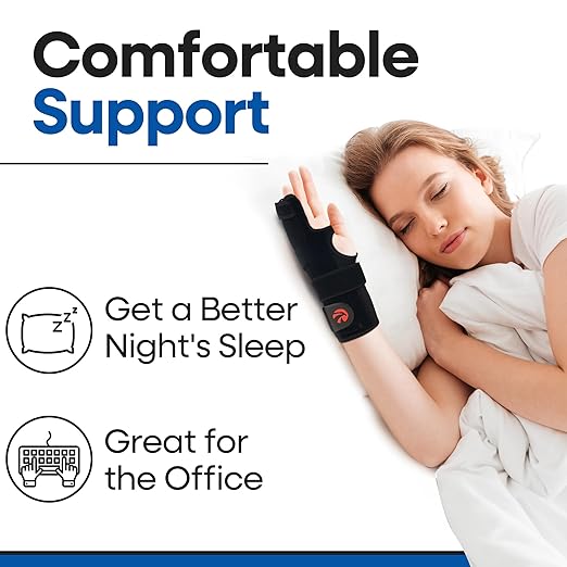 Pinky Finger Splint Boxer Fracture Brace | Ulnar Gutter Splint Hand Brace | Ring & Little Finger Splints | Broken Metacarpal Support Cast | Dupuytren's Contracture | Boxers Pinky Braces (LARGE LEFT)