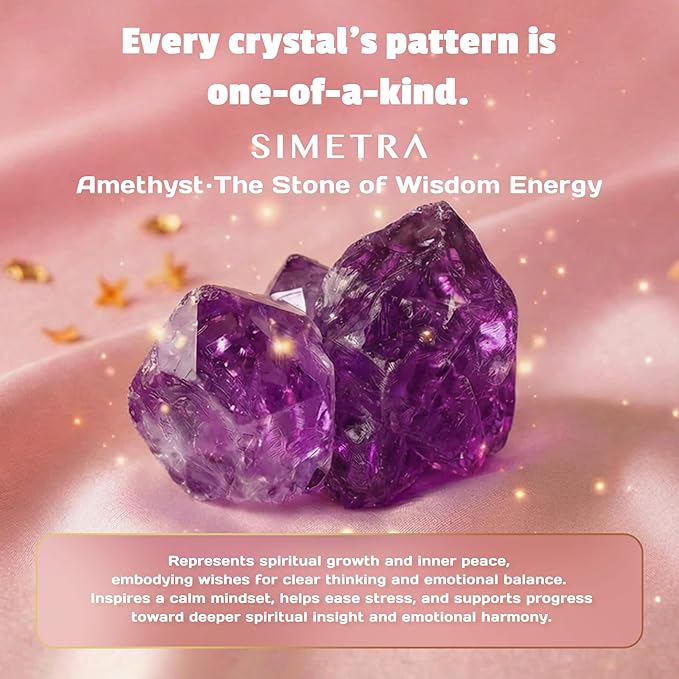 SIMETRA Lucky Hair Brush for Women, 14K Gold Plated Wet Brush Detangling Brush for All Hair Types, Natural Crystal Inlay Boar Bristle Hair brush, Curly Detangler HairBrush for Scalp Massage Gift