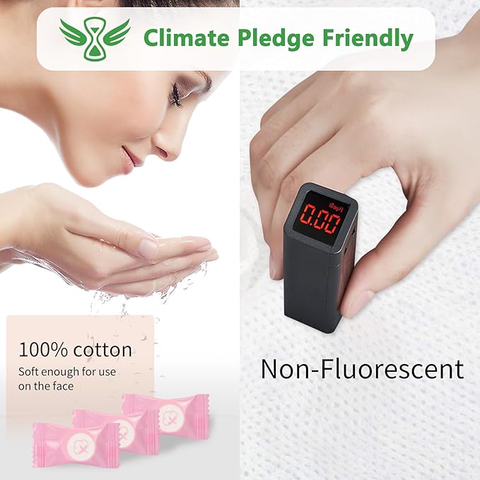 Classycoo Compressed Towel 100 PCS Mini Tablets Disposable Portable Face Towel Cotton Coin Tissue Eco-Friendly for Travel, Camping, Hiking, Sport, Beauty, Home Hand Wipes, Outdoor Activities Pink