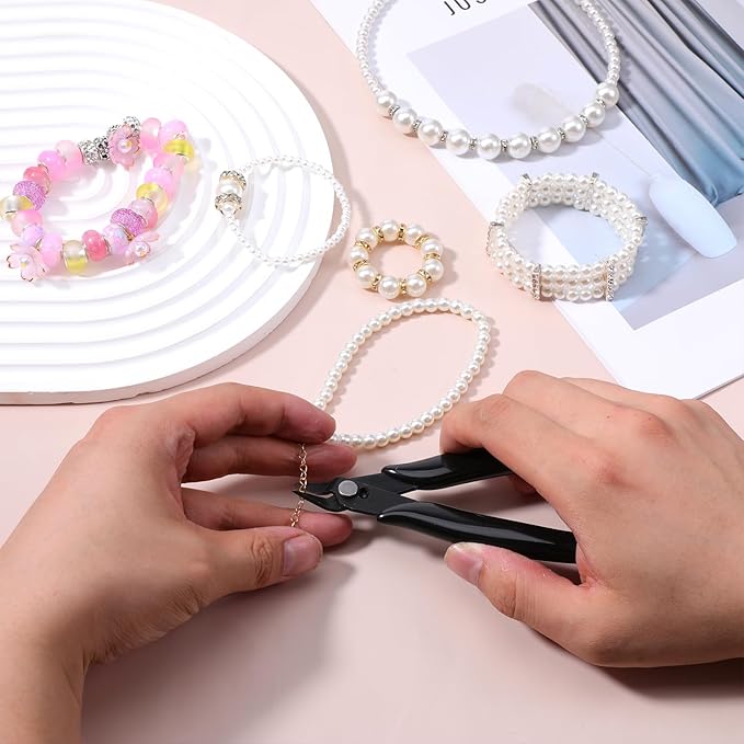 Rhinestone Remover, Black 5" Metal Nail Art Scissors, Rhinestone Remover Nipper, Nail Art Decorations Removers DIY Tool Accessory