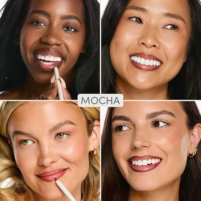 Ravie Beauty Soft Definition™ Longwear Lip Liner – Smudge-Resistant, Waterproof Precision Pencil for Effortless Shaping – Vegan & Cruelty-Free All-Day Wear Lip Definition (Mocha)