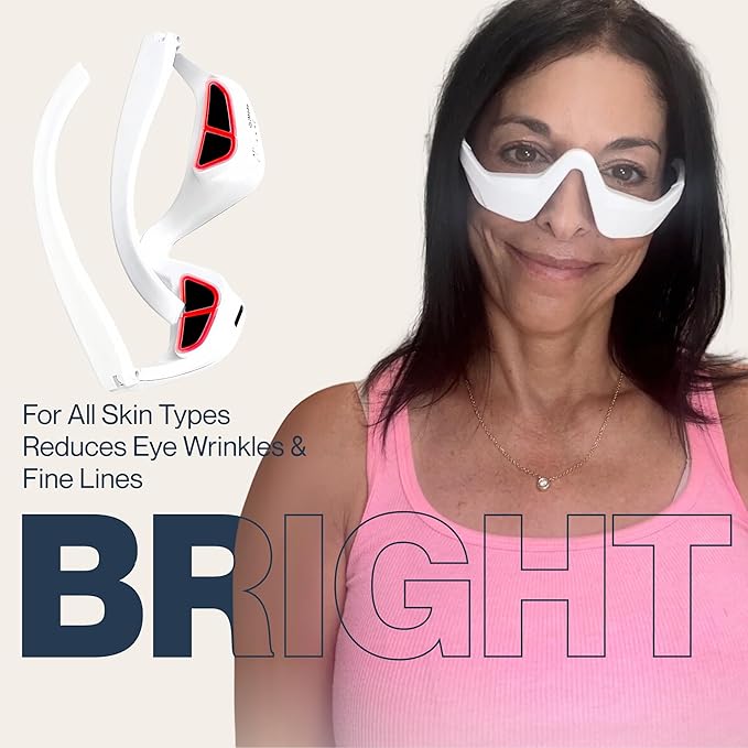 Renewa EyeLift | Under-Eye Beauty Tool with Gentle Light | Skincare Tool for Refreshing, Brightening and Radiant-Looking Skin | at-Home Self-Care Facial Tool for Smoother-Looking Eyes