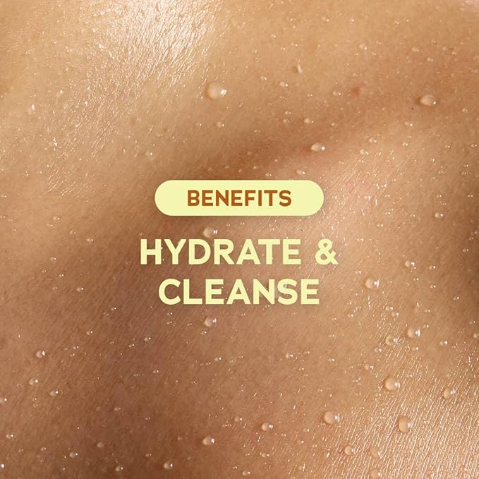 Tree Hut Golden Vanilla Foaming Gel Wash, Hydrating & Moisturizing Body Wash with Shea Butter & Natural Oils, Gentle Cleansing for Soft & Smooth Skin, Body Cleanser for Self-Care, 18 oz