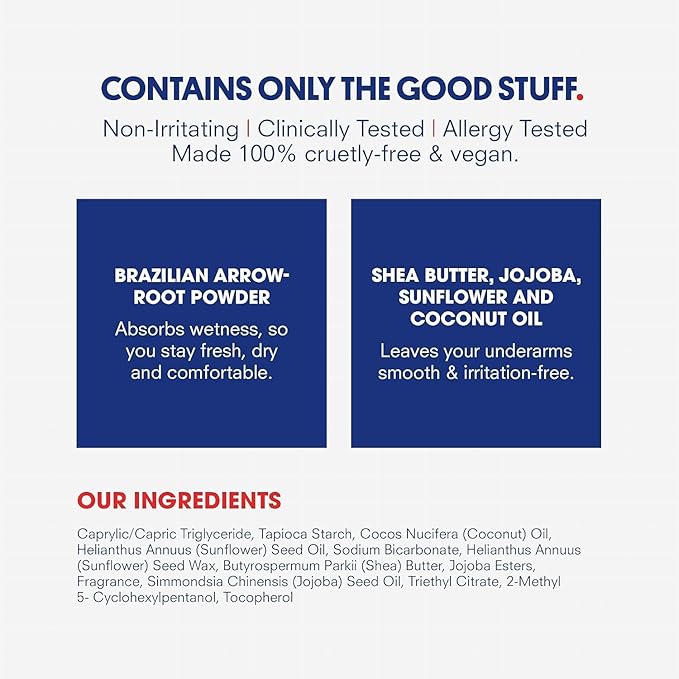 Huron Men’s Deodorant - Dermatologist & Clinically Tested 48 Hour Odor Protection - Aluminum Free Deodorant - 3.2 Oz - Sea Salt & Driftwood (Pack of 2)