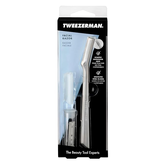 Tweezerman Stainless Steel Facial Razor