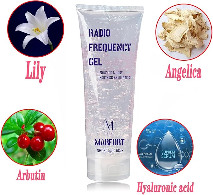 Soothing Cooling Gel for Skin Preparation & Recovery Pre/Post Hydration for Professional & Home Use (3 PCS)