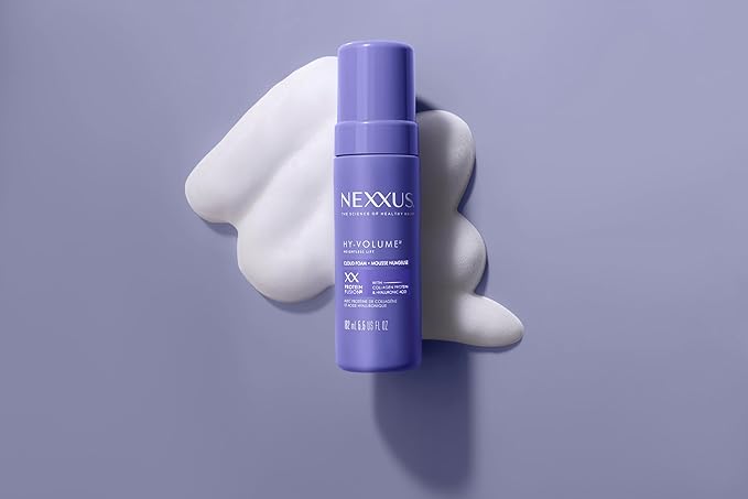 Nexxus Shampoo and Conditioner Therappe Humectress 2ct 33.8 oz & Hy-Volume Weightless Lift Cloud Foam Treatment 5.5 oz