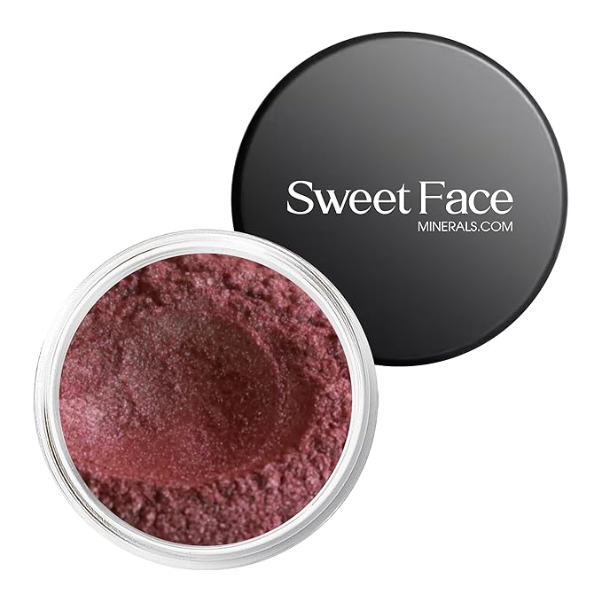 (5Gms) Edgy Shimmery Eyeshadow Powder by SweetFace Minerals, Waterproof Makeup Eyeshadow, Long-Lasting Eye Makeup, Instant Eye-Enhancer, Smudge-Resistant, Blendable
