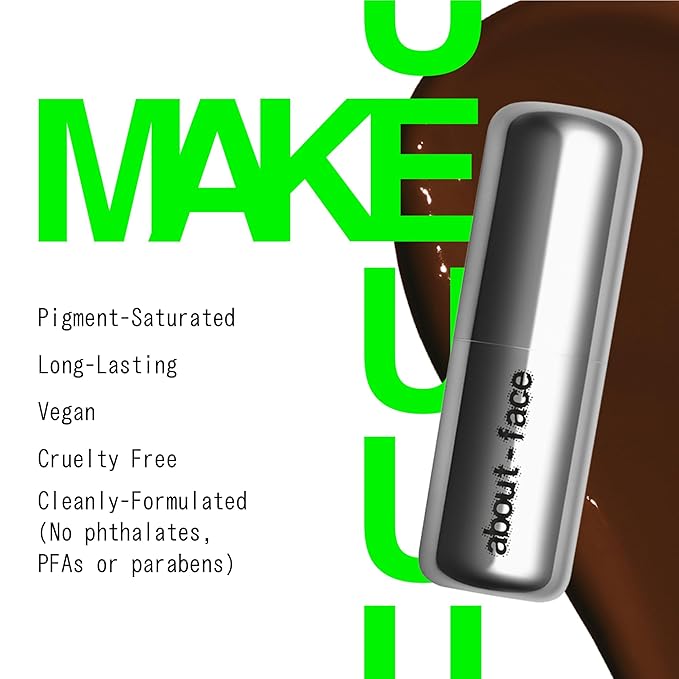 about-face Beach Freak Bronzer Stick Eternal Sunset– Ultra-Creamy, Vegan Bronzer & Contour Stick with Skincare Benefits – Dewy Finish – Hydrating Formula with Daikon Seed Extract – Medium Deep