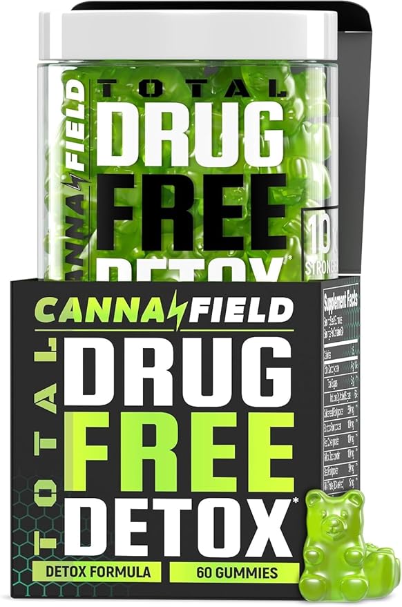 Full Body Cleanse Detox Gummies, Liver, Gut & Kidney Cleanse Detox & Repair with Milk Thistle & Duck Flower Plant, Complete Digestive Health Supplement, Heavy Metal Cleanse, 60 Gummies