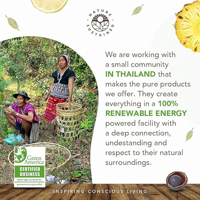 Nature Sustained Natural Shampoo - Organic, Raw & Wildcrafted with Probiotics, Hypoallergenic Natural & Sulfate Free Shampoo for Sensitive Scalp, Dry Hair, Dandruff, Eczema & Psoriasis, 9oz, Original