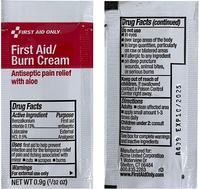 First Aid Only 91247 OSHA-Compliant First Aid Kit, All-Purpose 100-Person Emergency First Aid Kit for Business, Worksite, Home, and Car, 335 Pieces, Multicolored