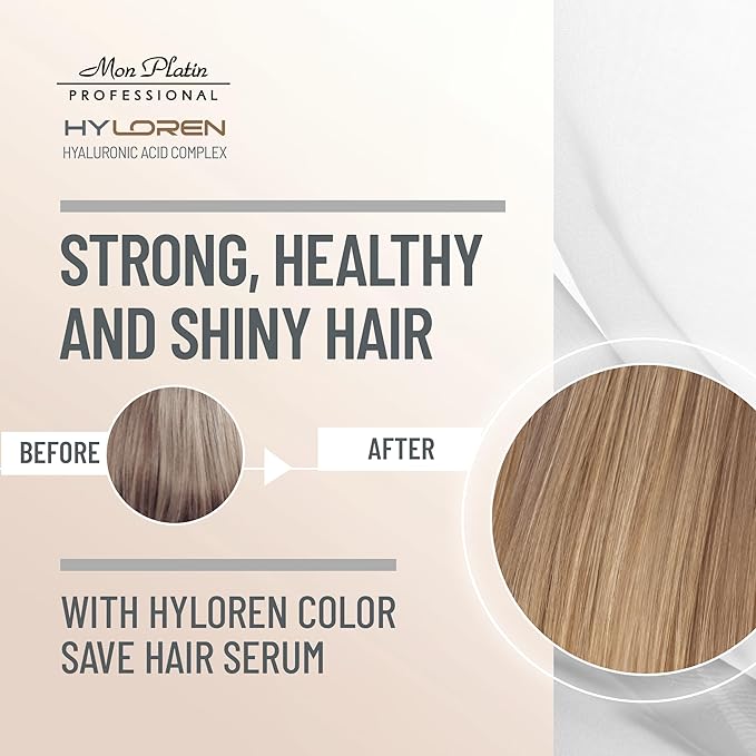 Color Save Serum with Hyaluronic Acid for Colored , Damaged , Repair Treatment, Prevents Fading, Anti Frizz for Soft, Shiny, Healthy Hair 50ml