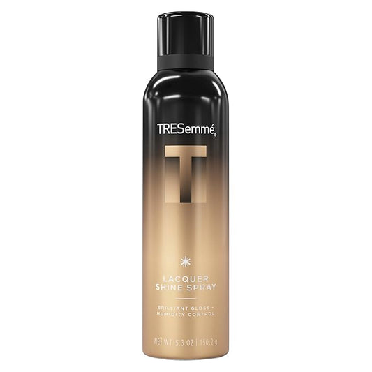 TRESemmé Lacquer Shine Spray 1 ct A-LIST Collection for Brilliant Gloss + Humidity Control, Developed Safe for All Hair Types, 5.3 Oz
