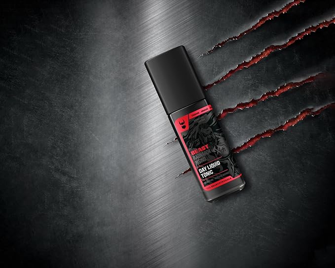 The Beard Struggle The Beast Line Beard Growth Oil for Men Ragnarok Rising Eddie Hall Beast Line - Signature Edition - Night Liquid Elixir Beard Oil & Beard Softner 1 fl oz