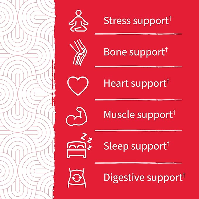 Garden of Life Magnesium Citrate Supplement Gummies with Prebiotics & Probiotics for Stress, Sleep & Recovery - Vegan, Gluten Free, Kosher, Non-GMO, No Added Sugars, Raspberry Flavor, 60 Count