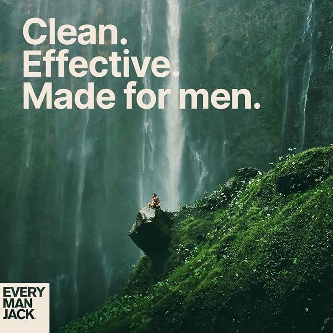 Every Man Jack Cedar + Red Sage Men’s Deodorant - Stay Fresh with Aluminum Free Deodorant For all Skin Types - Odor Crushing, Long Lasting, with Naturally Derived Ingredients - 3oz (2 Pack)