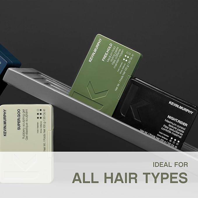 KEVIN.MURPHY FREE.HOLD - Hair Styling Paste - For All Hair Types - Medium Hold - Breakage Prevention - Styling Product - Paraben Free Care - 30 g / 1.1 oz (Pack of 2)