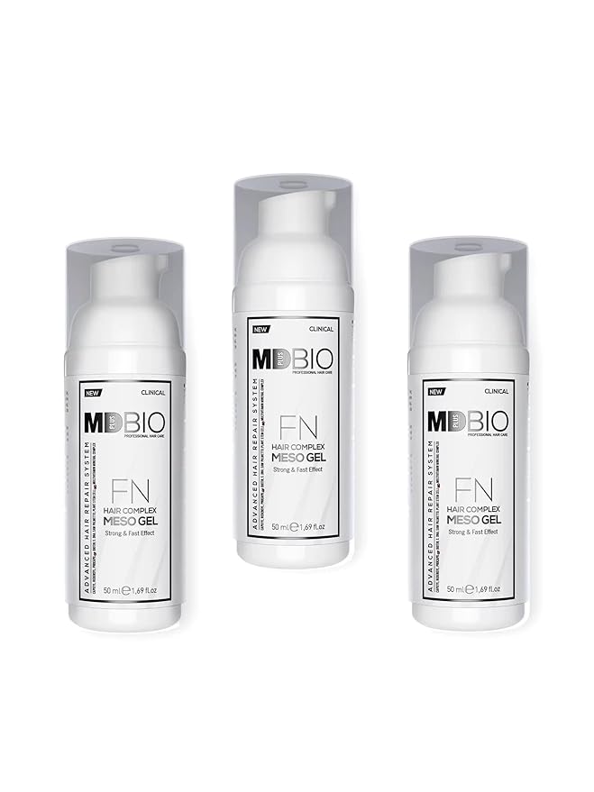 MDPLUS BIO Hair Complex Meso FN Gel – Revitalizes Hair Roots and Supports Hair Growth, Free from SLES, ALS, Parabens, and Harmful Chemicals for Safe Hair Care