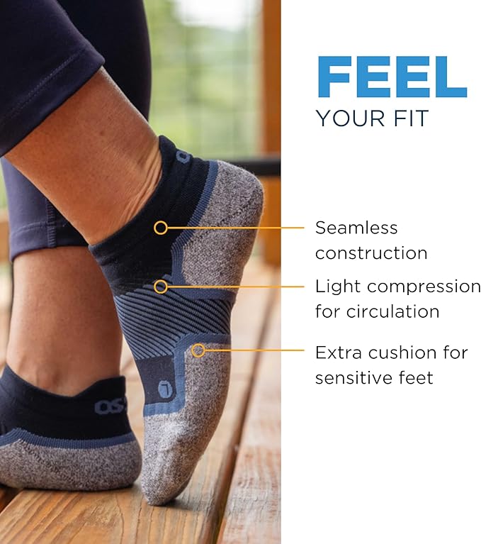 OrthoSleeve WC4 Diabetic & Neuropathy Compression Socks, Non-Binding for Men & Women, Improve Circulation & Edema