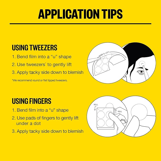 PEACE OUT Acne Day Dot Sheer Hydrocolloid Pimple Patches, Invisible Acne Spot Patches with Encapsulated Salicylic Acid, Retinol, and Aloe Vera, 20 Dots