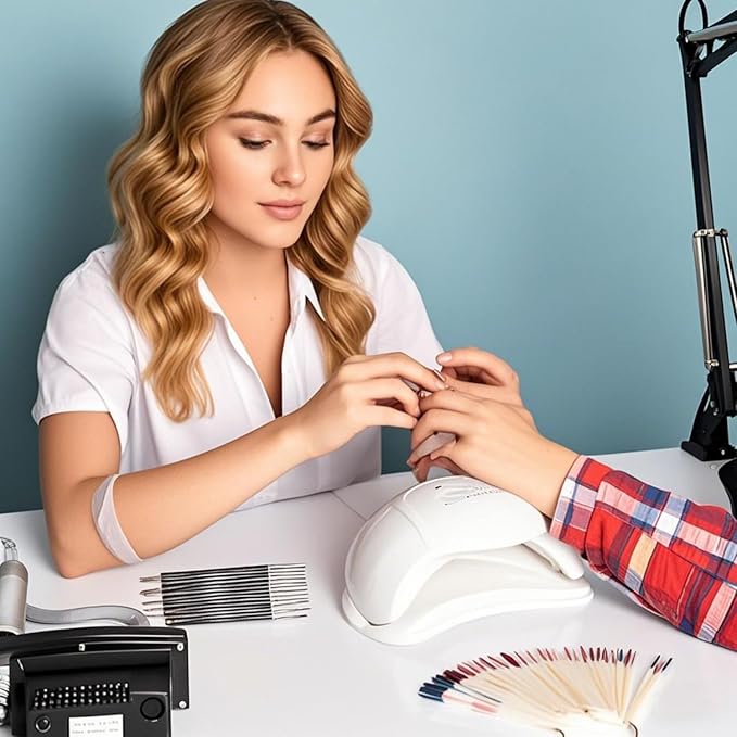 6PCS Double-Ended Nail Art Brush Kit For Gel Polish, Liner, Drawing, And Detailing - Professional Nail Design Pen And Paint Brushes Set