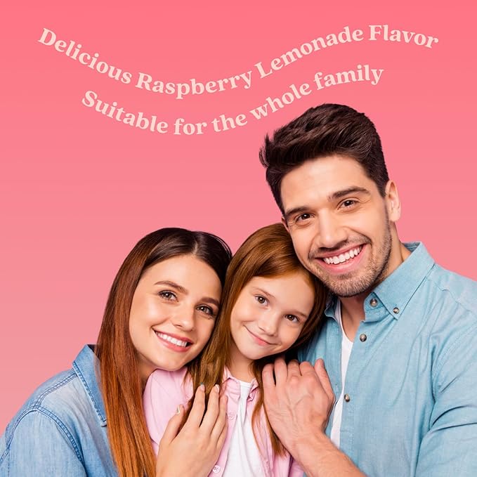 BeLive Magnesium Citrate Gummies with Calcium and Zinc for Adults and Kids - High Absorption Magnesium Supplement for Cognitive, Bone, Muscle and Nerve Health - Raspberry Lemonade - 120 Count