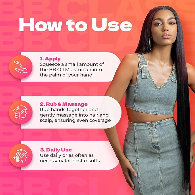 Bronner Bros BB Oil Moisturizer Hair Lotion for Damaged Hair, Scalp Stimulator with Castor Oil, Aloe Vera, Vitamin B5 & Coconut – Alcohol-Free Formula, Natural & Relaxed – 12oz