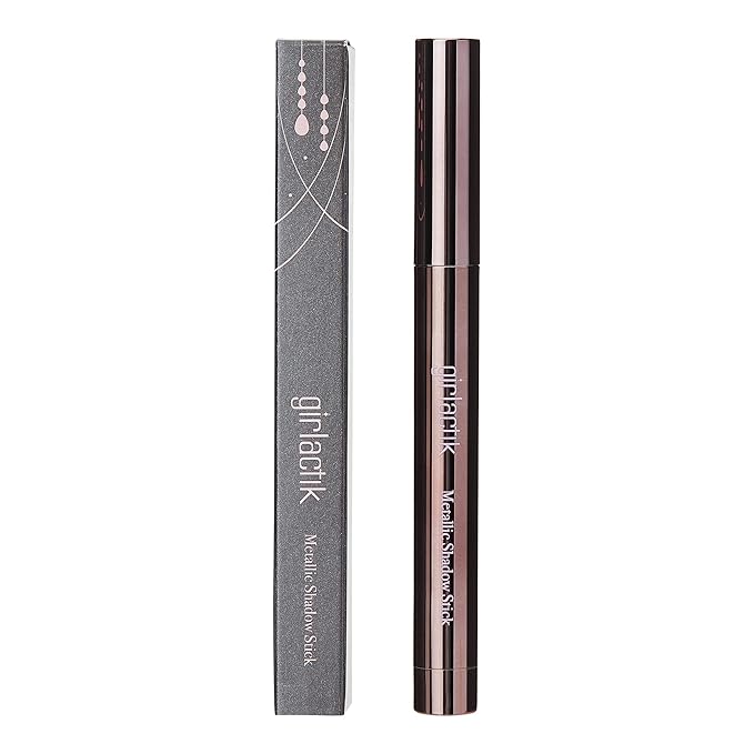 Girlactik Shadow Stick – Long-Wearing Cream Eyeshadow Stick, Blendable & Smudge-Resistant Eye Makeup – Vegan, Cruelty-Free, Easy One-Swipe Application (Satini)