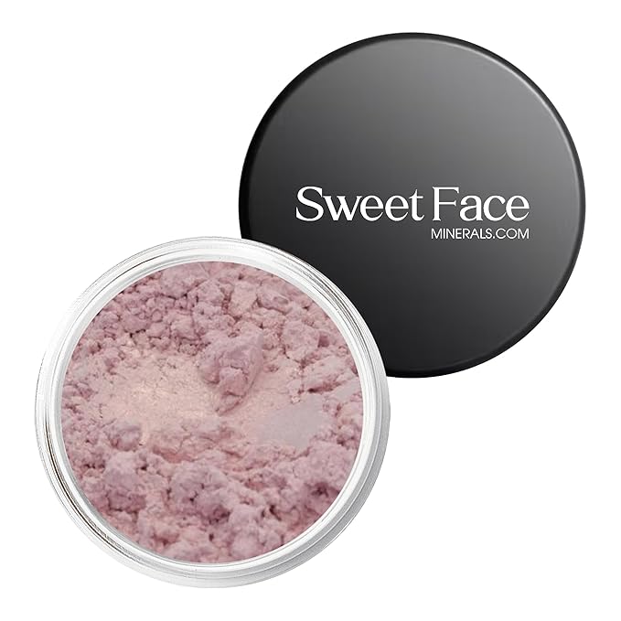 (5Gms) Kisses Shade Shimmery Eyeshadow Powder by SweetFace Minerals, Waterproof Makeup Eyeshadow, Long-Lasting Eye Makeup, Instant Eye-Enhancer, Smudge-Resistant