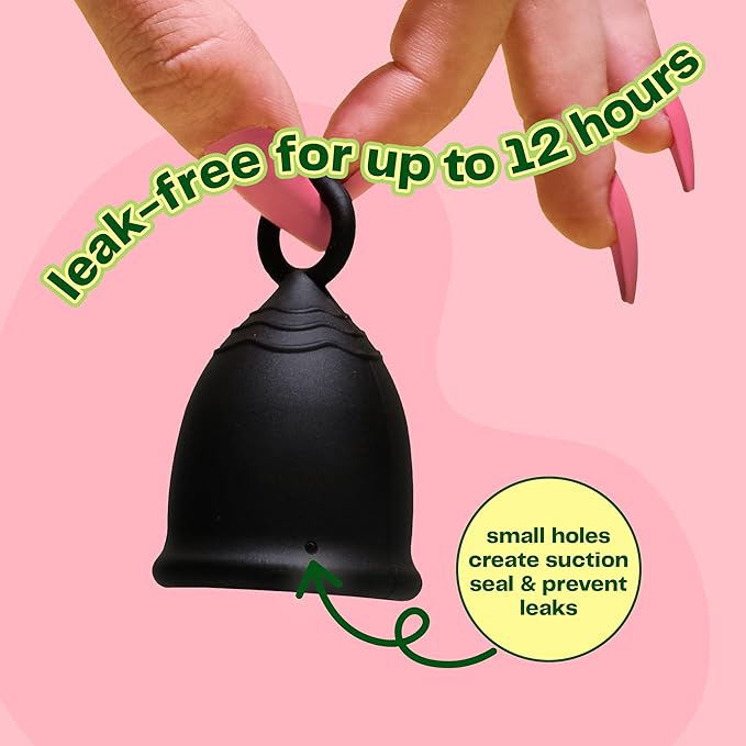 Viv for Your V Extra Small Menstrual Cups, Tweens, Teens, and Petite Frame/Build, Pull Tab Ring Stem Easy Removal, Comfortable 12 Hour Wear, Soft, Silicone Beginner Friendly, Reusable Mini Period Cup