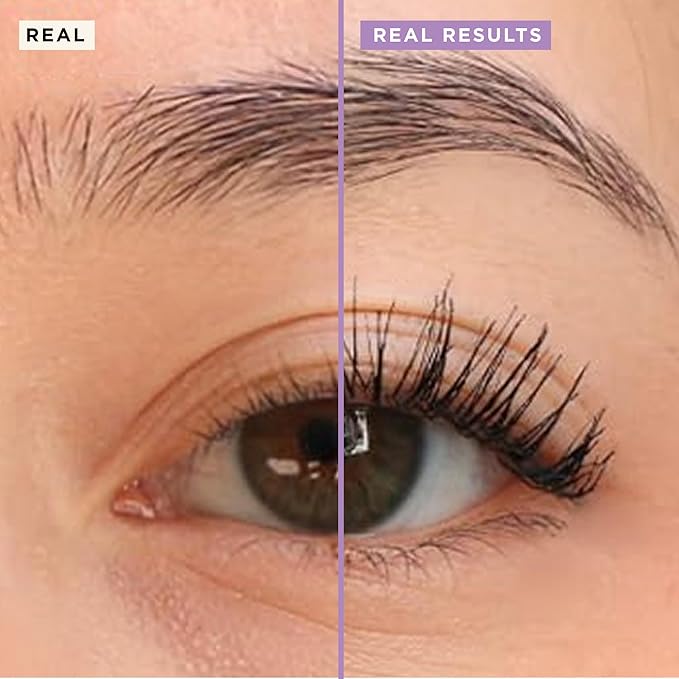 HALEYS Re-veal Lash Extension Mascara – Lengthening, Curling, Defining Black Mascara for Short and Straight Lashes – Smudge Proof, Non-Clumping, No-Flake Formula for Fuller, Longer Lashes