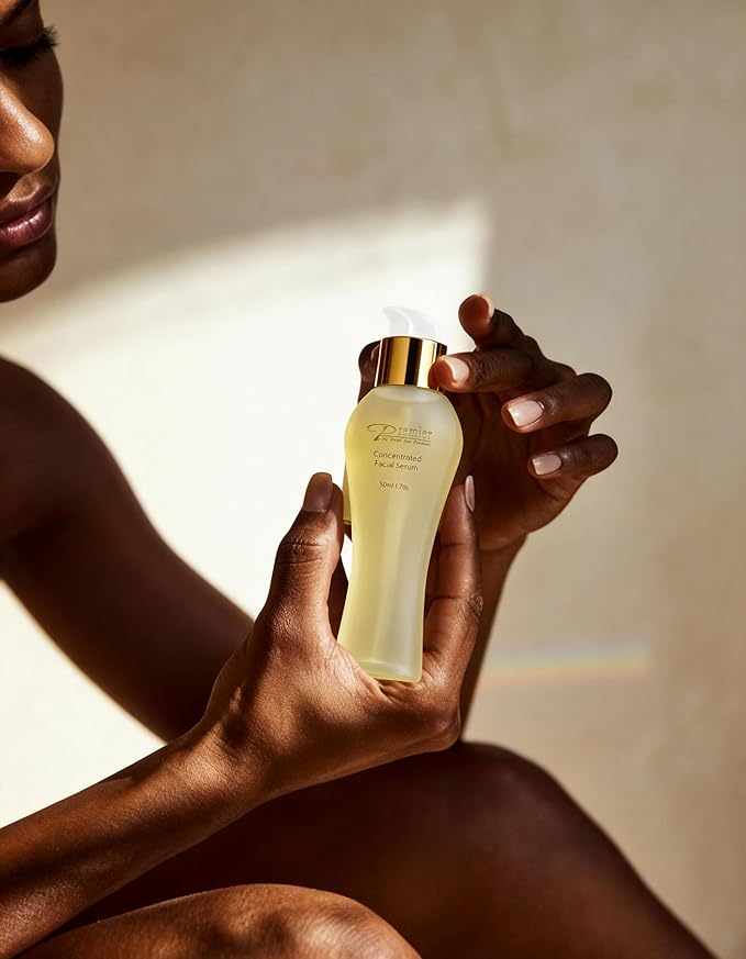 Premier Dead Sea Vitamin C Serum for Face with Vitamin E Oil, Retinol, Hydrating Face Serum for Women, Anti-Aging Skincare Dark Spot Brightening with Dead Sea Minerals, Classic Collection 1.7 Fl Oz