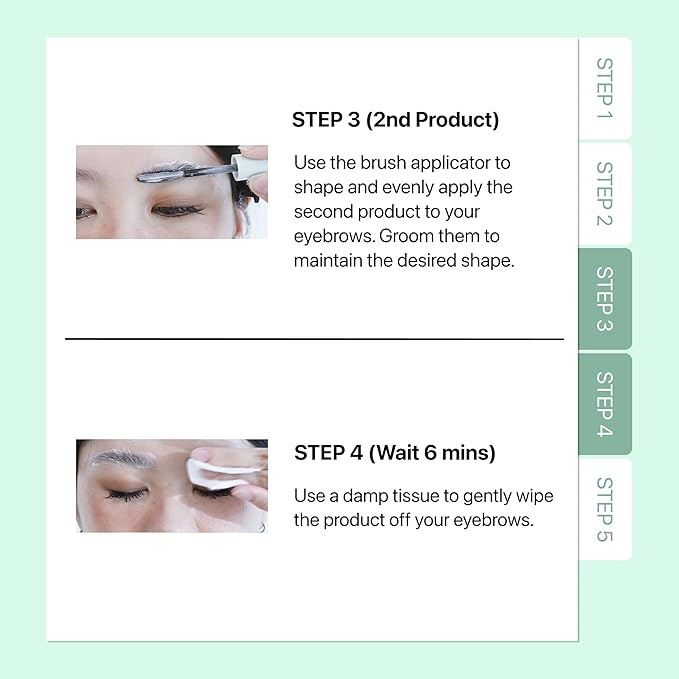 ENTROPY MAKEUP Tough Brow Lift Perm Kit, At-Home DIY Brow Lamination Kit for Fuller, Defined Eyebrows, Long-Lasting, Up to 6 Weeks, Hypoallergenic, Beginner-Friendly, Professional Results, 0.88 Oz