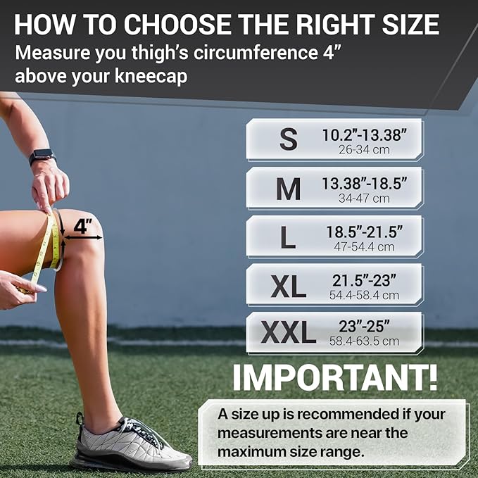 DR. BRACE ELITE Knee Brace with Side Stabilizers & Patella Gel Pads for Maximum Knee Pain Support and fast recovery for men and women-Please Check How To Size Video (Pluto, XX-Large)