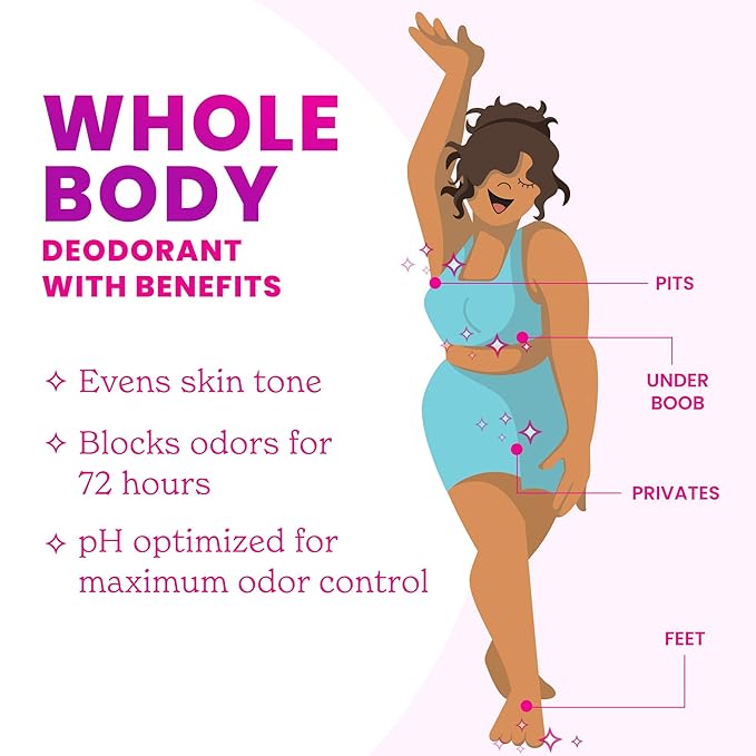 Lume Whole Body Deodorant - Invisible Cream Tube - 72 Hour Odor Control - Aluminum Free, Baking Soda Free, Skin Safe - 3.0 ounce (Pack of 2) (Clean Tangerine)