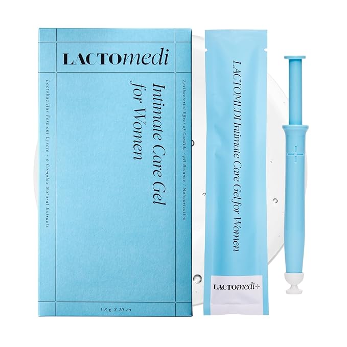 LACTOMEDI Intimate Care Gel | 20-Day Intensive Care Package | Vaginal Probiotics Applicator | Yeast Infection Care | BV Care for Women | pH Balance Gel | Itchiness and Unpleasant Odor | 1Box x 20pcs