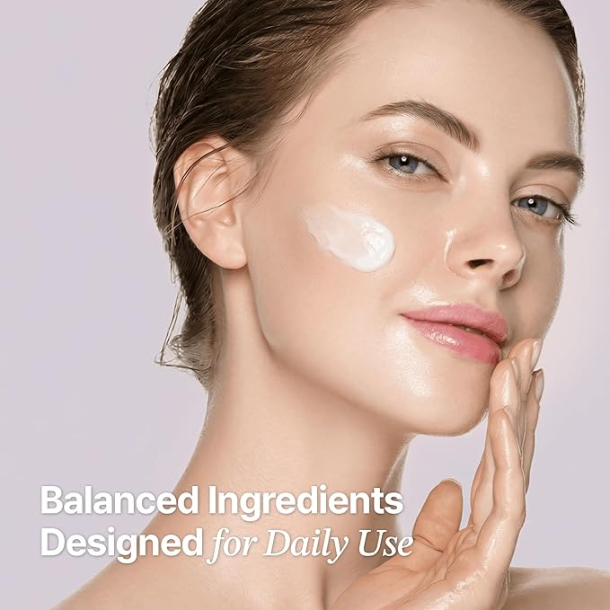 LAMUAMOR Aronia Extract Day Night Cream for Face Neck with Antioxidant Formula, Hydrating Moisturizer, Brightening 1.76 oz