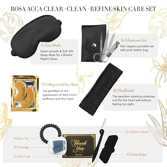 30pcs Valentines Day Gifts for Men & Women, Skin Care Set, Body & Facial Kit Gifts, Face Cream, Bath Oil, Scented Candle, Face Serum, Facial Skin Care Set, Bath & Body Set, Birthday, Christmas