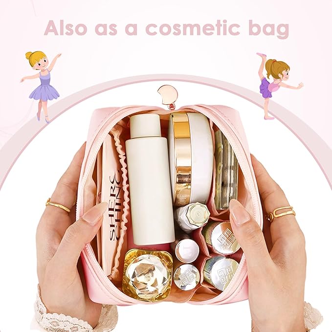 First Period Kit for Girls 9-12,Thoughtful First Period Gift,Tween Period Starter Kit with Spare Underwear, Wipes,Period Knowledge Cards and More. (Rose pink)