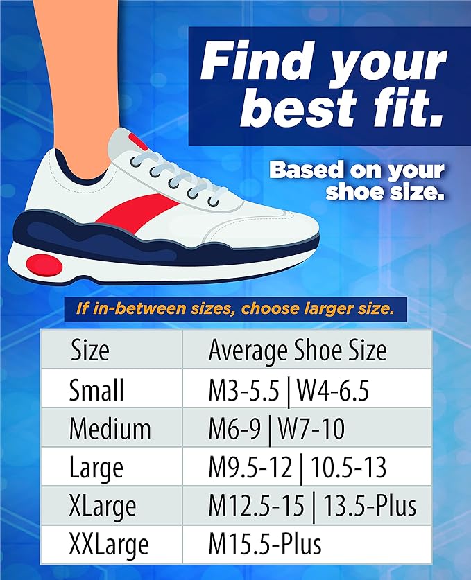 OrthoSleeve Non-binding Wellness Care Socks WC4 improves circulation and helps with sensitive feet, edema, and swelling