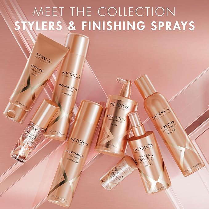 Nexxus Styling Hair Care Hair Oil Repair & Nourish Ultra Lightweight Hair Oil, Powered by STYLEPROTECT Technology 3.3 fl oz