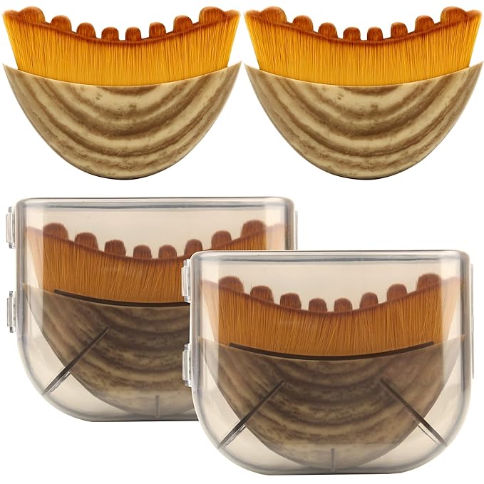 Lymphatic Contour Face Brush,2 PCS Lymphatic Drainage Massager,Lymphatic Face Brush Ergonomically Designed to Fit The Skin Precisely Relieve Fatigue(2PCS)