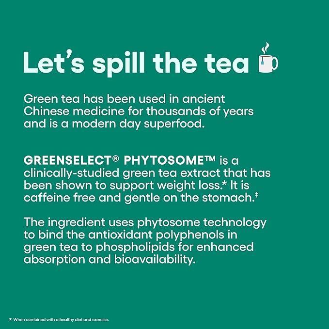 Physician's CHOICE Probiotics for Weight Management & Bloating - 6 Probiotic Strains - Prebiotics - Key ingredient Cayenne - Supports Gut Health - Weight Management for Women & Men - Green Tea - 30 CT