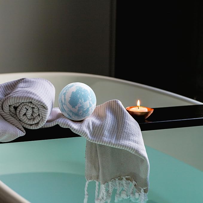 FlowBedolent Bath Bombs for Women, 9pcs Handmade Bubble Bath Bombs with Natural Essential Oils, Perfect Valentine‘s Day Gift for Wife and Girlfriend, as Well as Wonderfull Mother's Day Gift for Mom