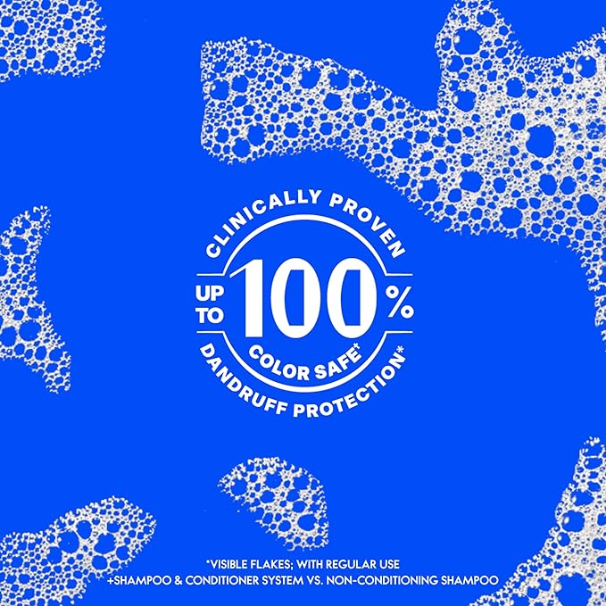 Head & Shoulders Anti-Dandruff Shampoo and Conditioner, with Eucalyptus for Itchy Scalp Care 2-in-1 Twin Pack, 1% Pyrithione Zinc, Flake Control and Refreshed Scalp, 32.1 fl oz Each