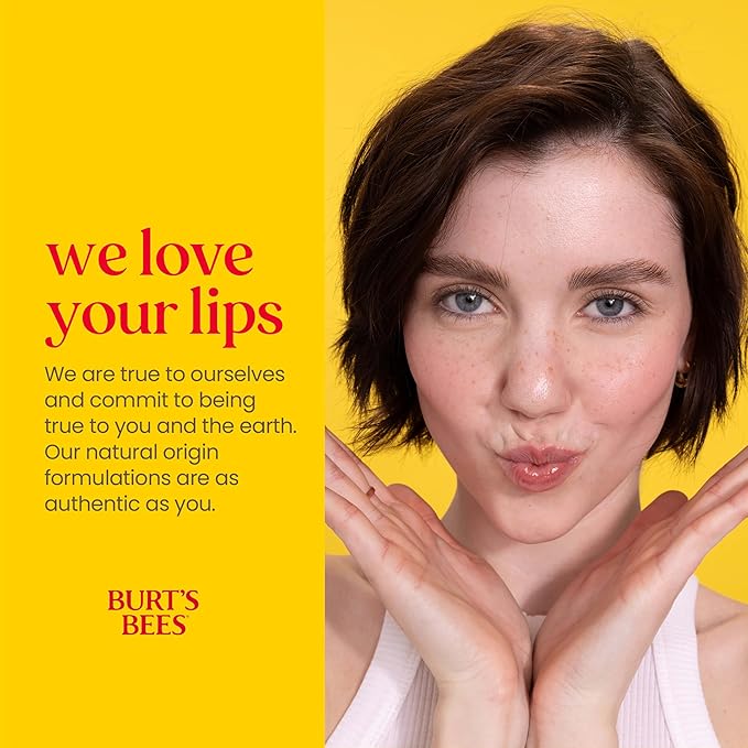 Burt's Bees Gifts Ideas - Garden Party Lip Balm Set, Lavender Vanilla, Sweet Peach, Green Apple, Wildflower Honey, With Responsibly Sourced Beeswax, Natural Origin Lip Treatment, 4 Tubes, 0.15 oz.