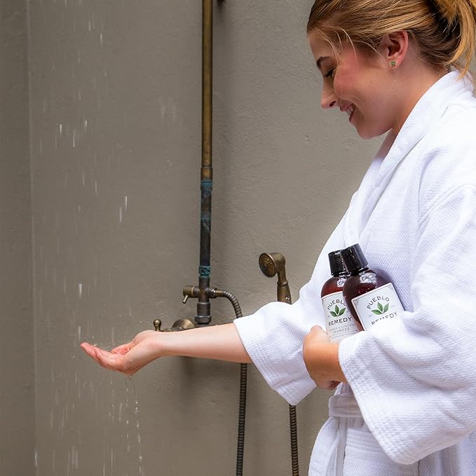 Pueblo Remedy Conditioner, Cucumber & Eucalyptus – Softening & Nourishing Hair Detangler, Vegan & Cruelty-Free, 16.9 Oz