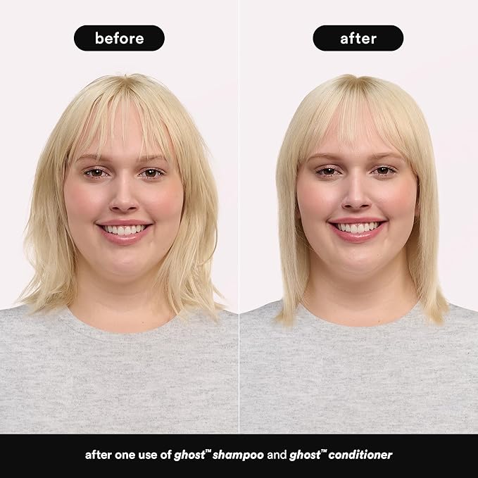 Verb Ghost Shampoo & Conditioner Duo, 12 fl oz + VERB Ghost Prep Heat Protectant, 4 fl oz + VERB Ghost Oil, 2oz Bundle